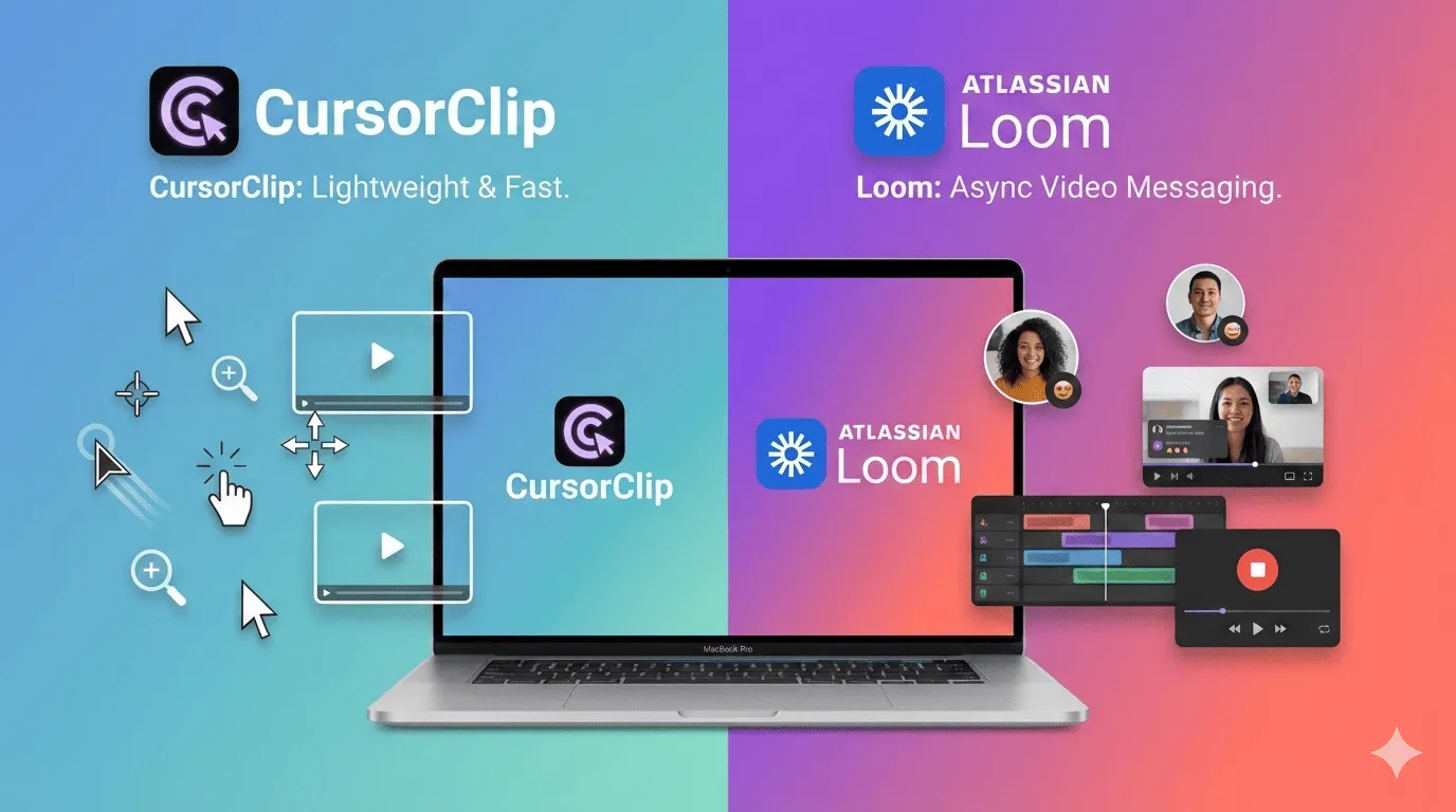 Cheaper Loom Alternative (2026): CursorClip vs Loom (Pricing, Limits, Features)