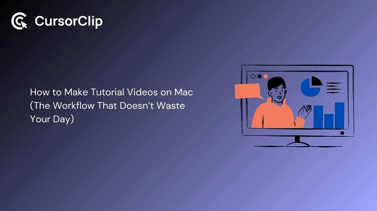 How to make tutorial videos on Mac blog post header image