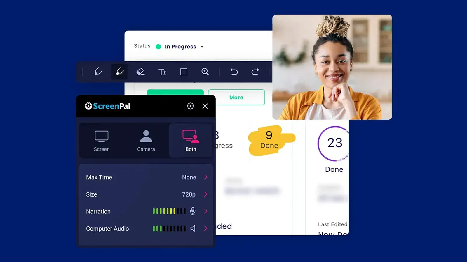 ScreenPal app image for screen recording and educational video workflows.
